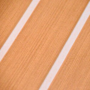 5 Pieces Brown and White EVA Boat Deck Flooring