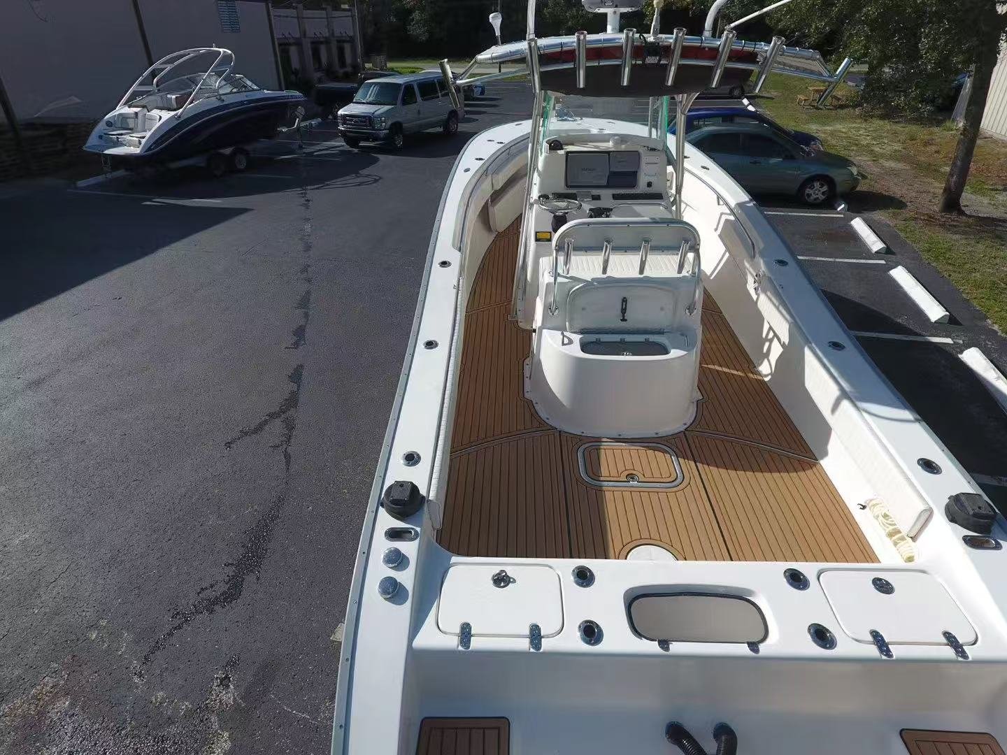 Fishing boats with EVA foam flooring